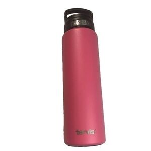 Pink Tervis Powder Coated Stainless Steel Triple Walled Water Bottle, 24 oz.